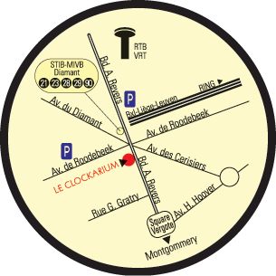 O museu em Bruxelas